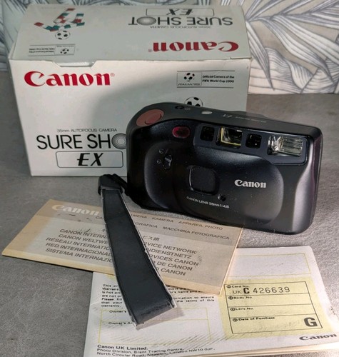 Canon sure shot mm - sure, ex