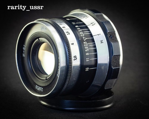 Soviet lens industar 2 8 - industar-61, f/2.8