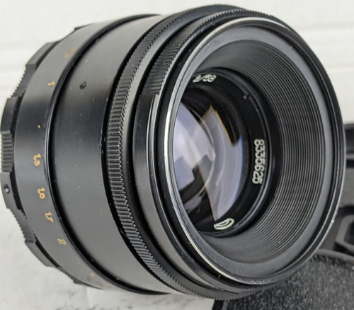Helios 58mm f2 - f2, belomo