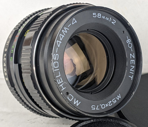 Helios 44m 58mm f2 - mc, cla