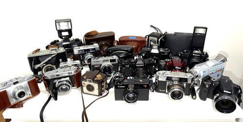 Cameras lot lenses - cameras,